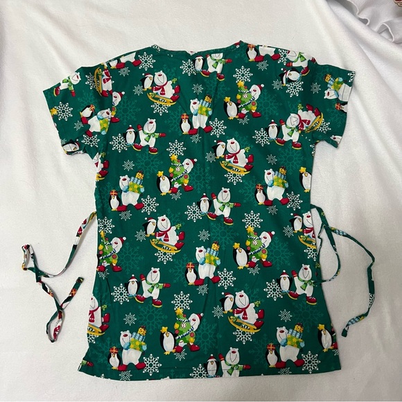 Life Christmas waist tie blouse with front pockets - Picture 5 of 6